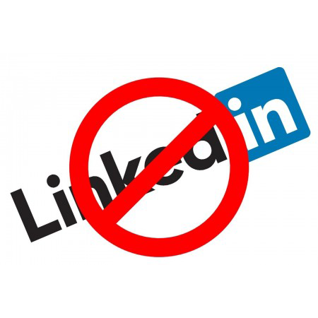LinkedIn blocking